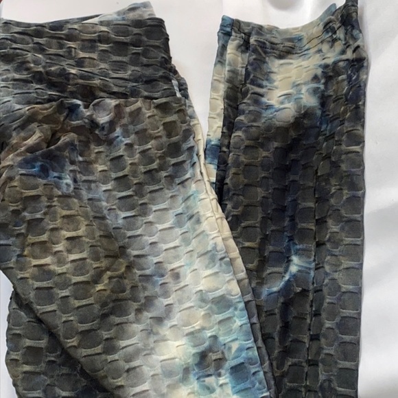 Tie Dye scrunch butt lifting leggings New - Picture 6 of 8